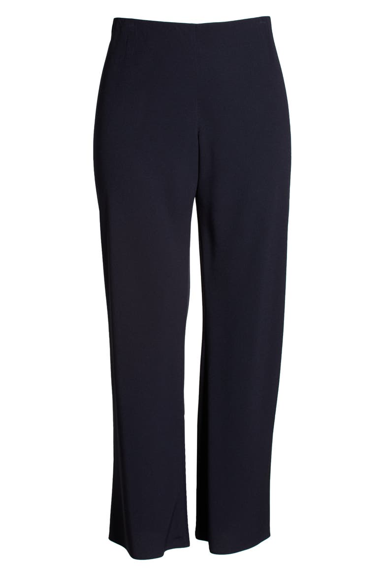 Colette High Waist Crepe Bias Pants, Alternate, color, COASTAL