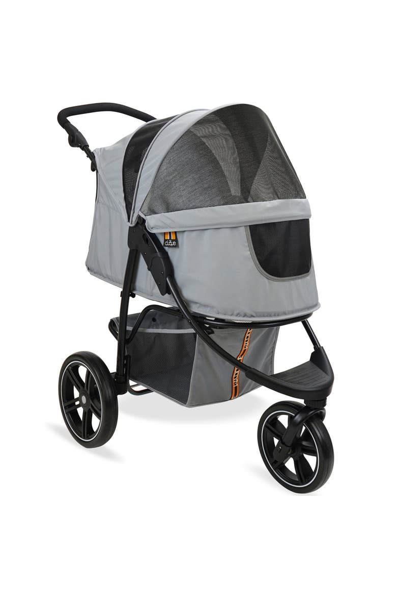 Cooper Pet 3 Wheeler Stroller, 33 Pound Capacity, Main, color, Gray