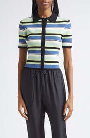 Toccin Shae Button Front Polo