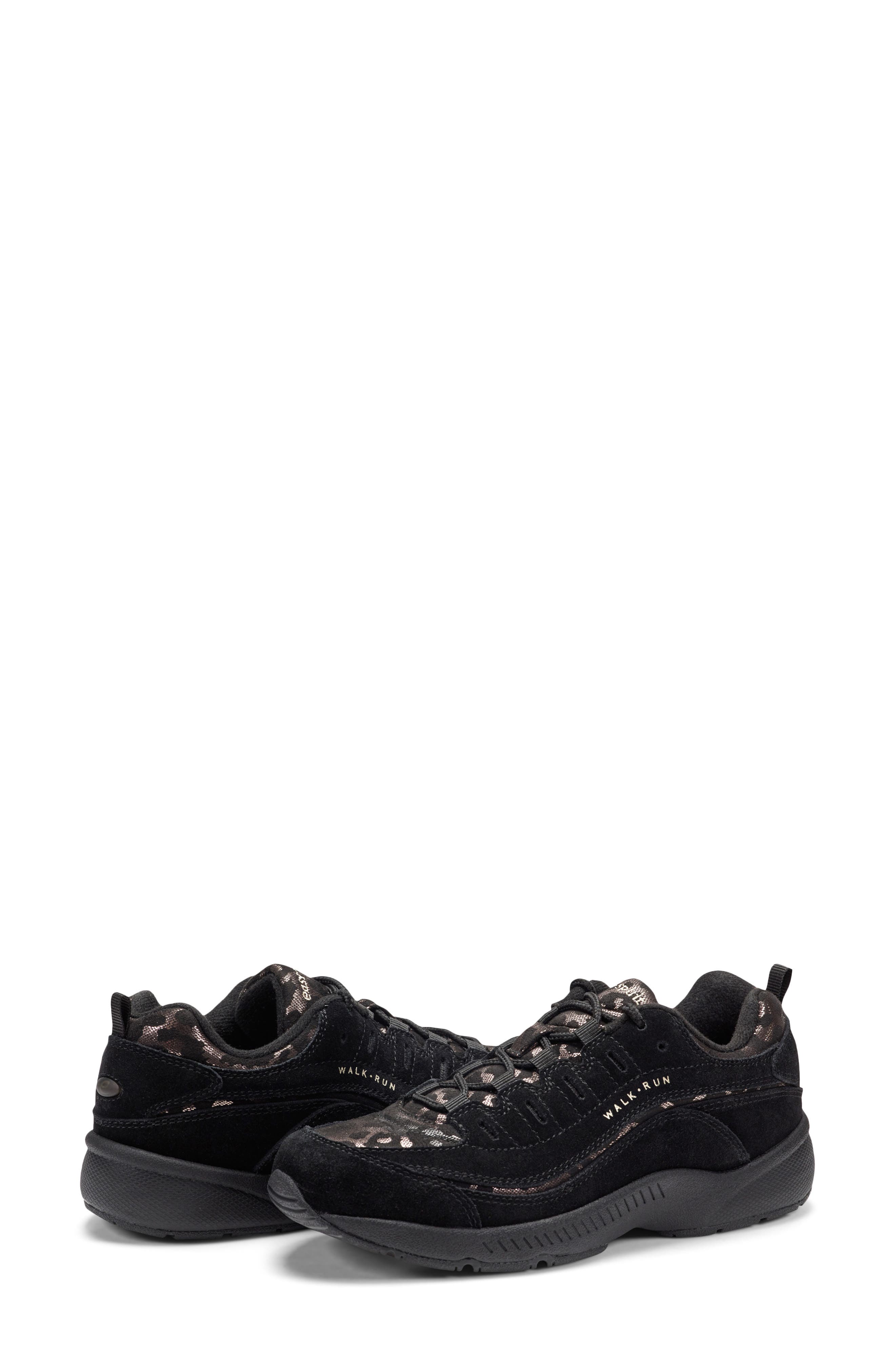 Easy Spirit Romy Sneaker, Alternate, color, Black