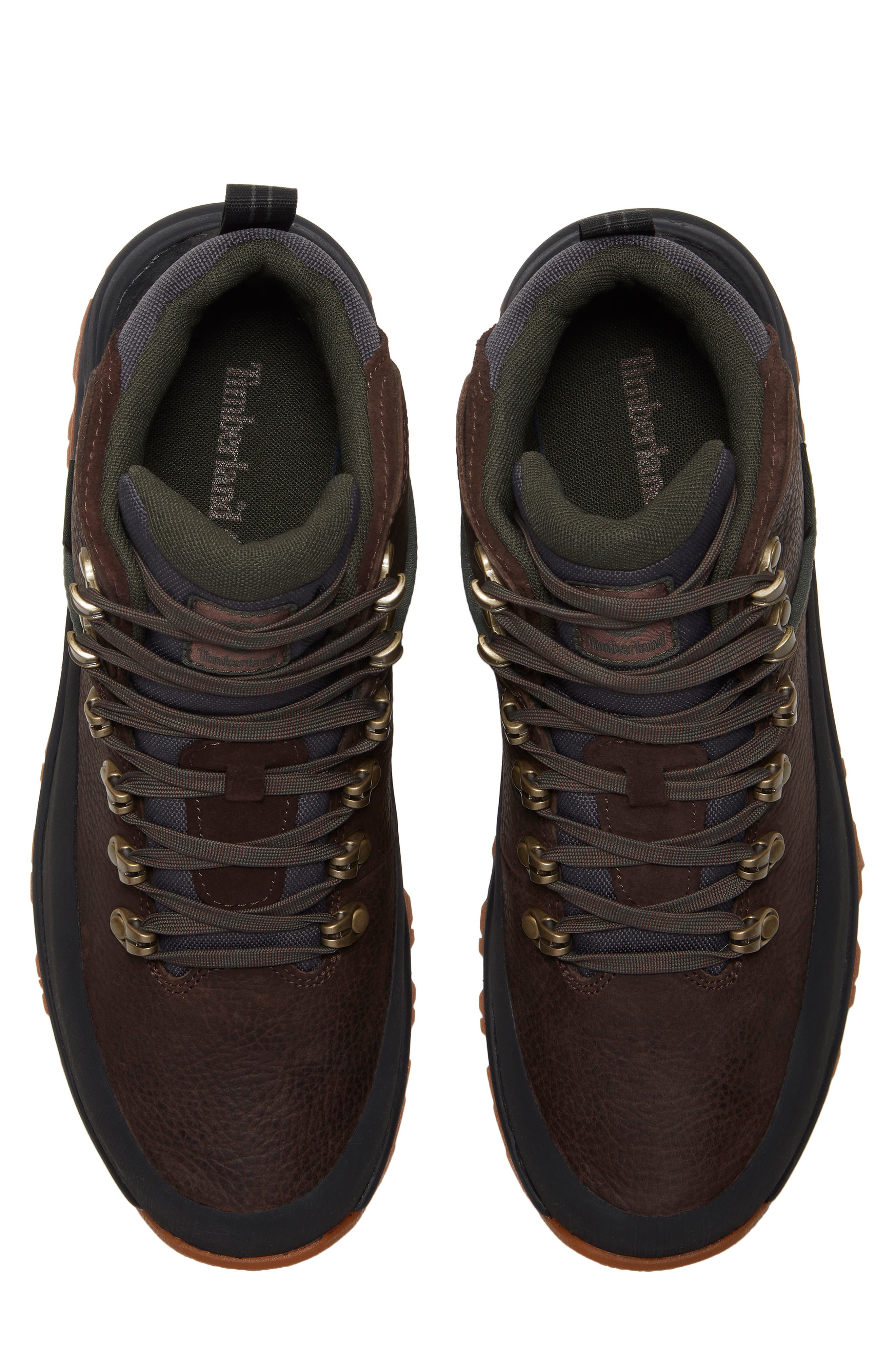 Mt. Maddsen 2.0 Waterproof Leather Mid Lace Up Boot, Alternate, color, DARK BROWN FULL GRAIN