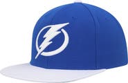 Mitchell & Ness Men's Mitchell & Ness Blue Tampa Bay Lightning Core Team Ground 2.0 Snapback Hat