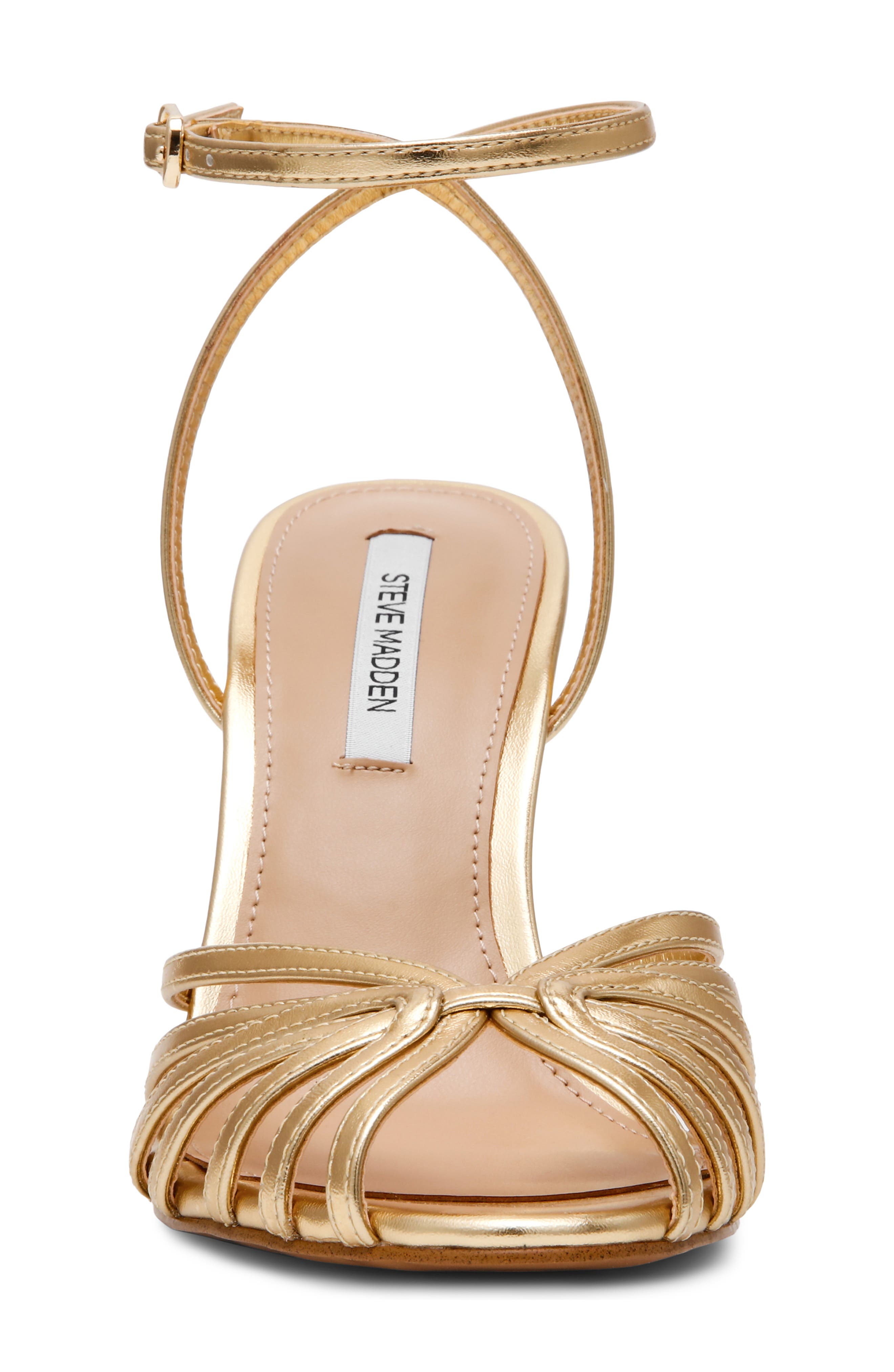 Mizuna Ankle Strap Sandal, Alternate, color, GOLD