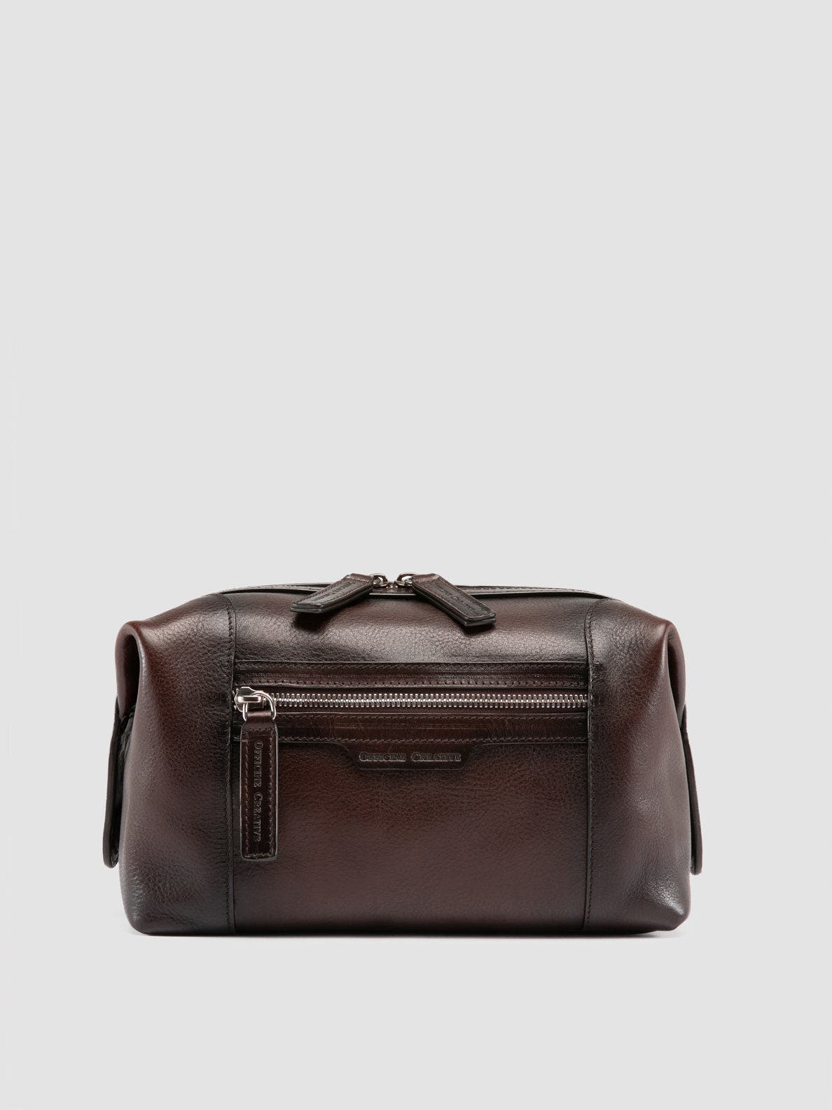 Officine Creative Jules Beauty Bag, Main, color, Brown