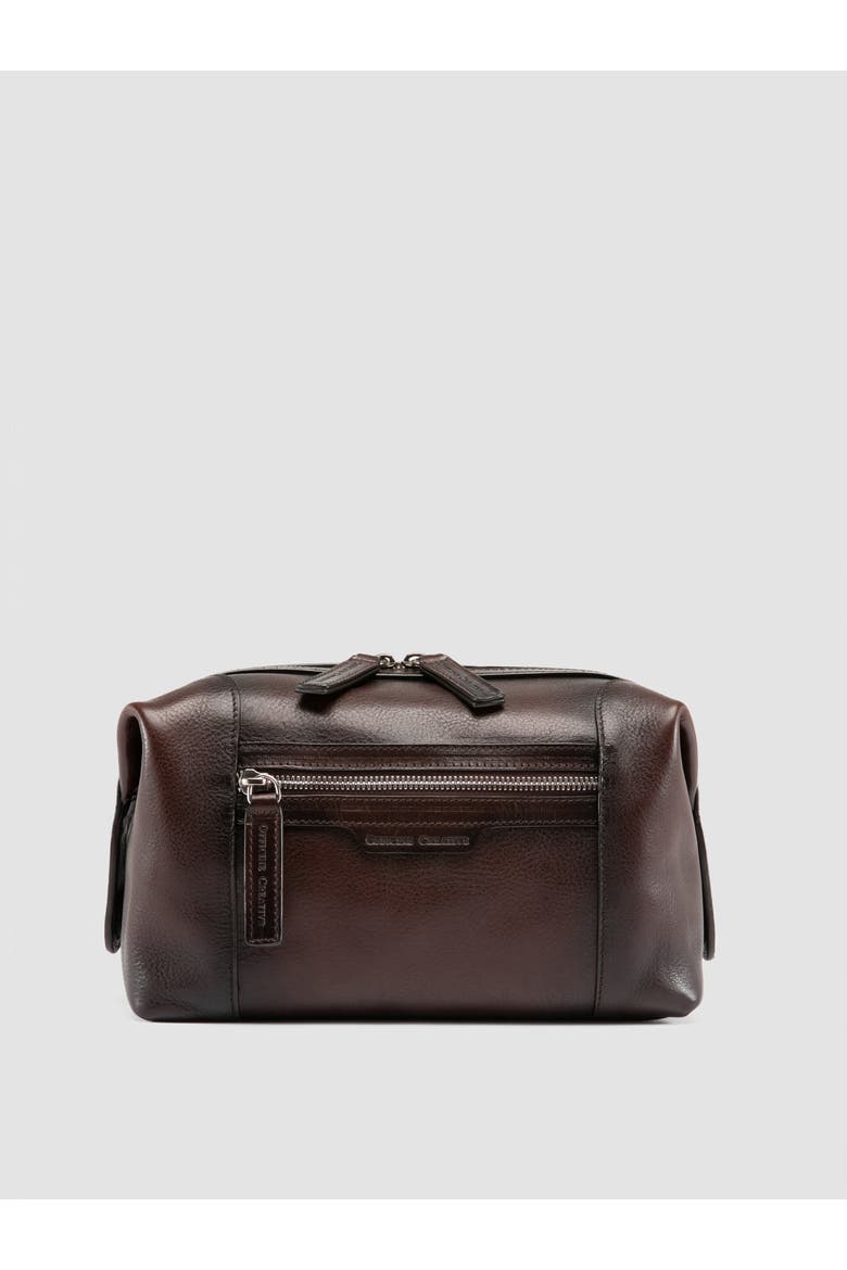 Jules Beauty Bag, Main, color, Brown
