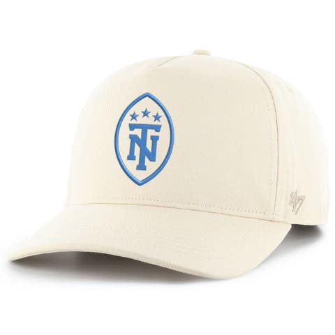 Men's '47  Natural Tennessee Titans Secondary Logo Hitch Adjustable Hat