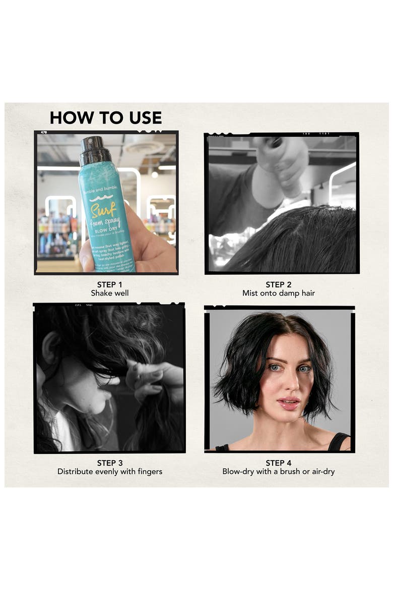 Surf Foam Spray Blow Dry, Alternate, color, NO COLOR