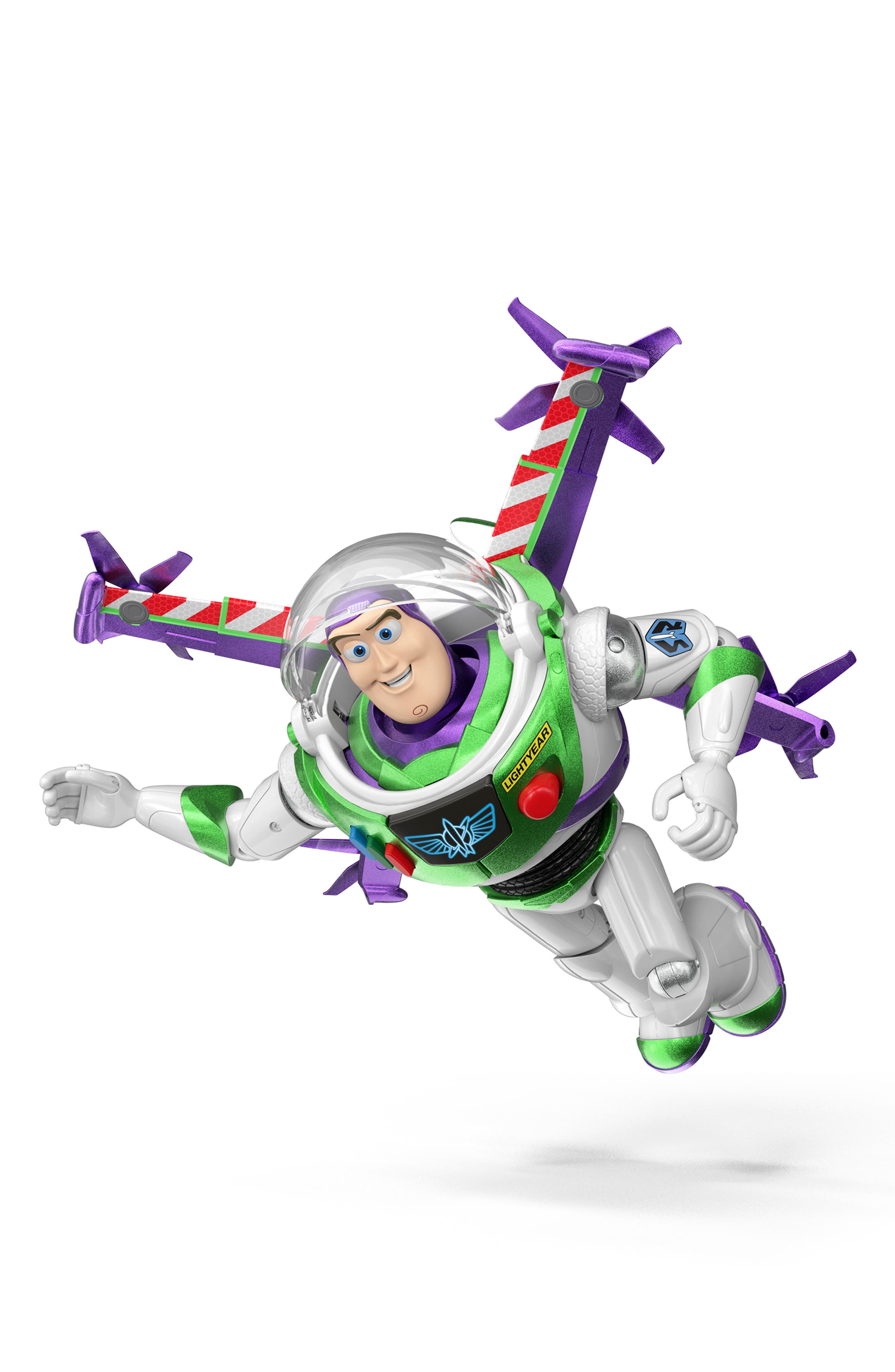 Toy Story 12-Inch Scale Flight Mode Hi-Tech Edition Buzz Lightyear