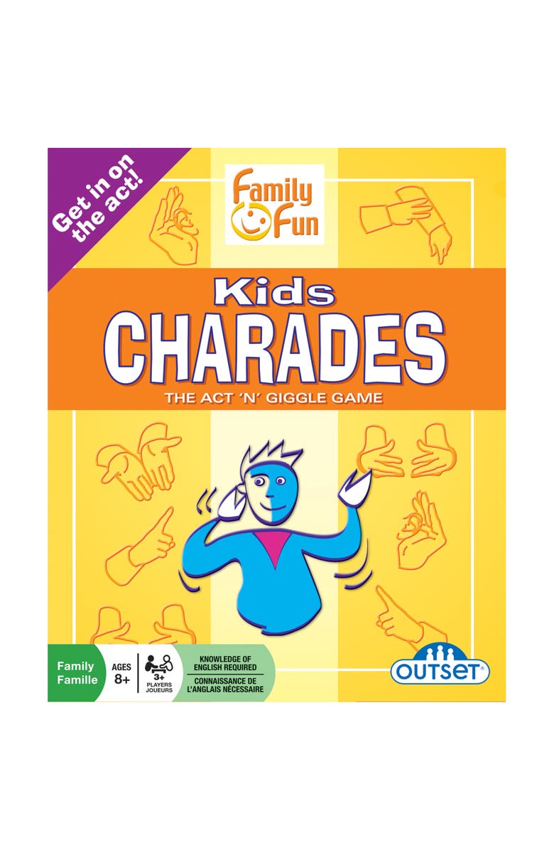 Cheatwell Games Outset Media Kids Charades Card Game, Alternate, color, Multicolored