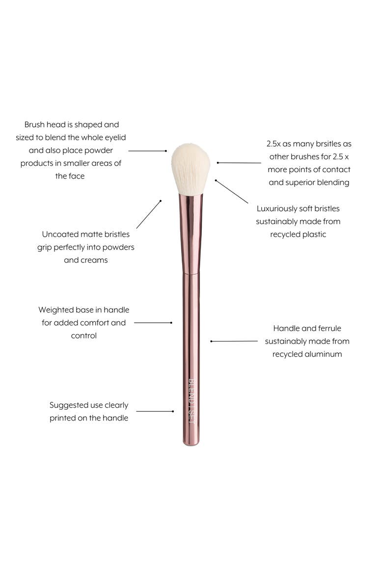 Sustainable Luxury Blend/Set Brush, Alternate, color, ROSE GOLD
