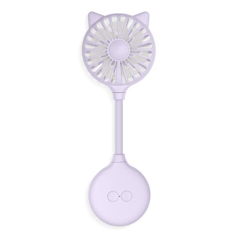 Cat Ear Beauty Fan With Suction Cup Mount