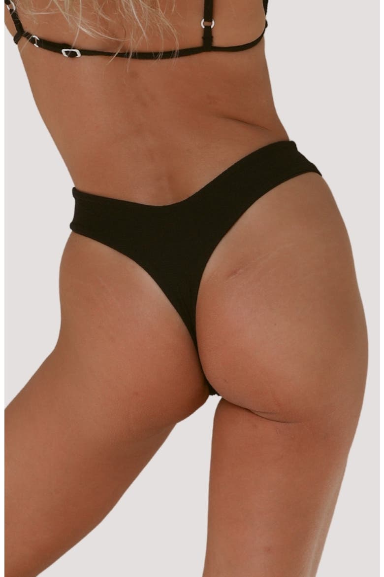 Tucker Cheeky Bikini Bottoms, Alternate, color, STONE RIPPLE