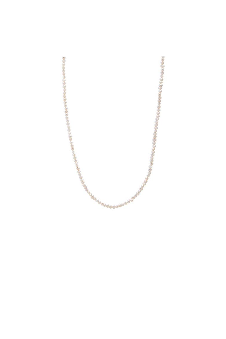 Freshwater Pearl Beaded Chain Necklace, Alternate, color, Pearl White - 36 Inch