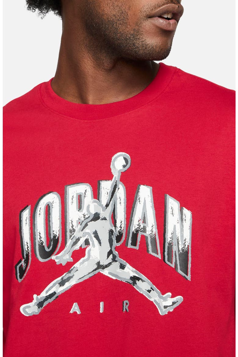 Men's Air Graphic Tee, Alternate, color, GYM RED