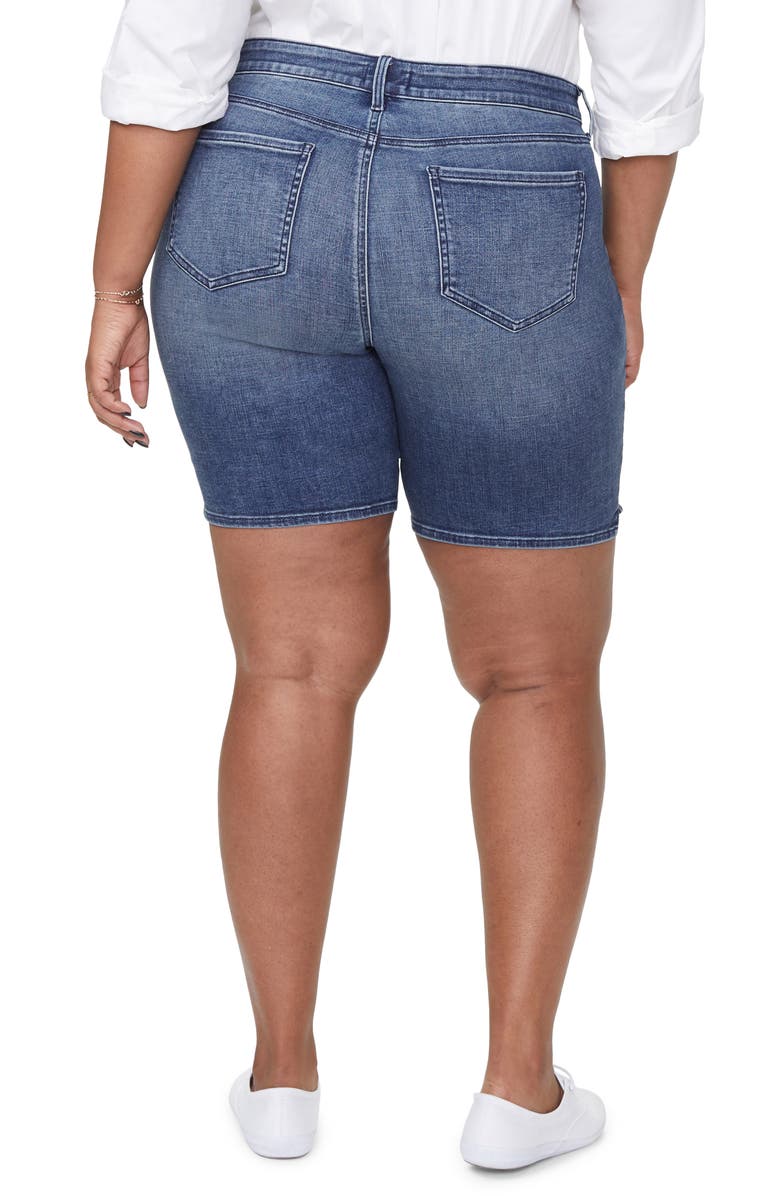 NYDJ Ella Side Slit Denim Shorts, Alternate, color, 