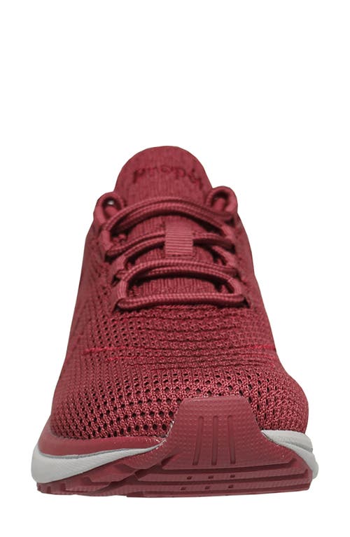 Propét Tour Knit Sneaker In Red