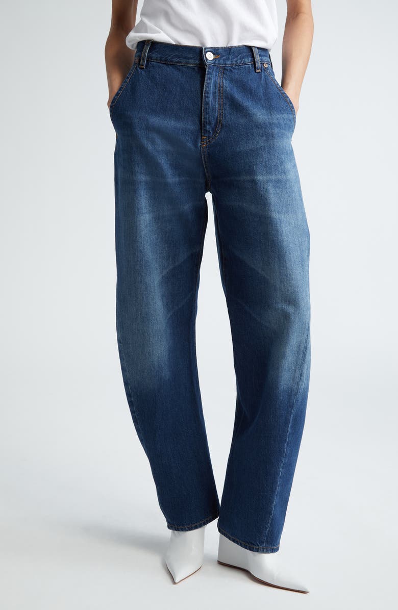 Victoria Beckham Twisted Seam Slouchy Jeans, Main, color,