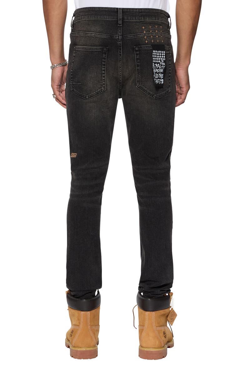 Ksubi Van Winkle Kingdom Repair Skinny Jeans, Alternate, color,