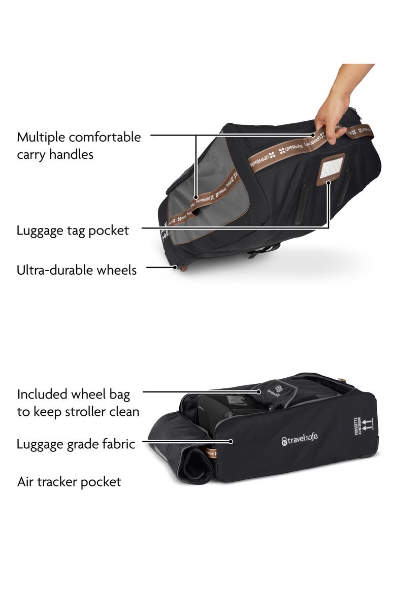 VISTA Stroller Travel Bag, Alternate, color, GREY