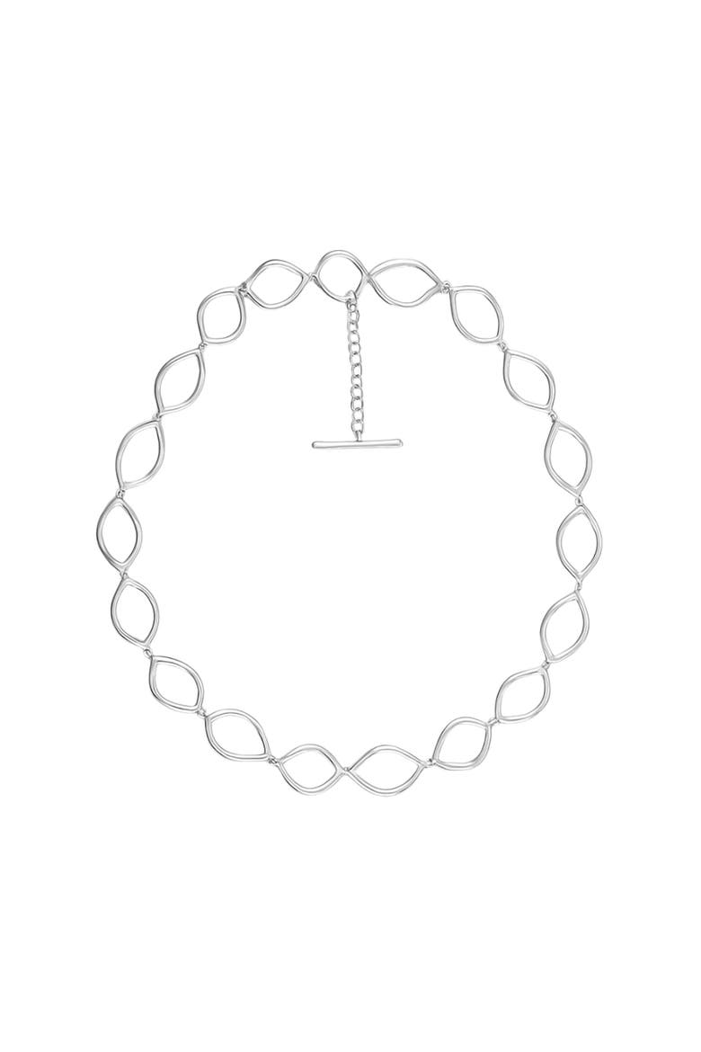 Eternal Volcan Necklace, Main, color, Sterling Silver