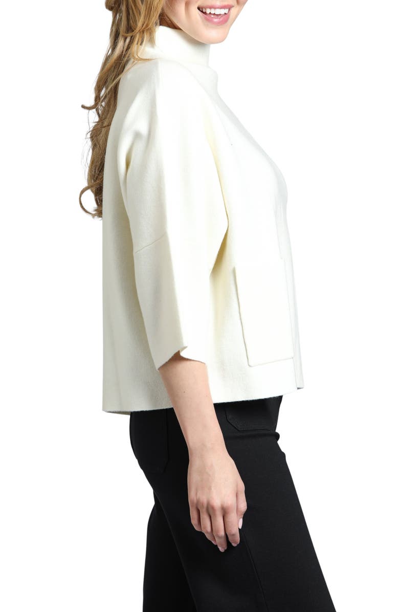 APNY Funnel Neck Patch Pocket Sweater, Alternate, color, 