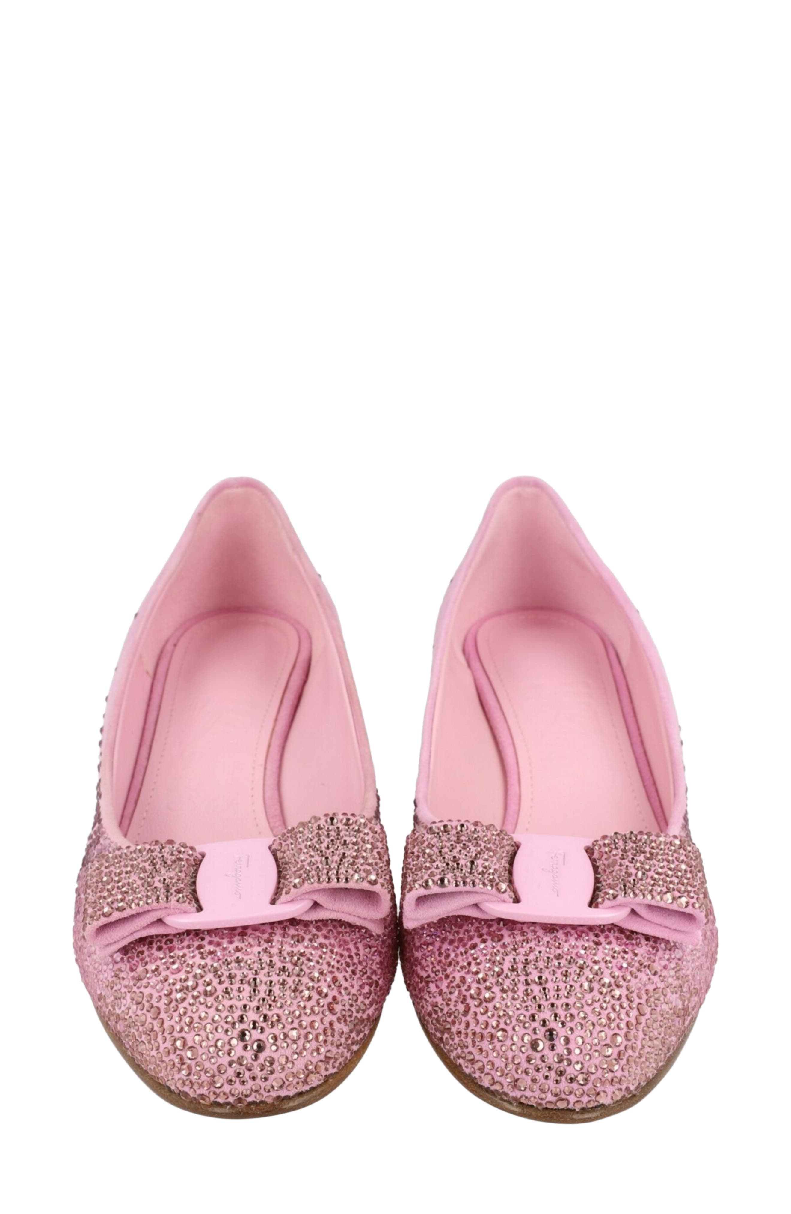 Vara Crystal Embellished Leather Pump, Alternate, color, LILAC