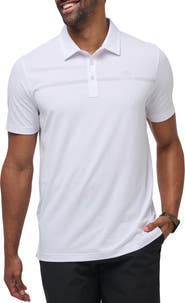 TravisMathew Bay Break Chest Stripe Polo