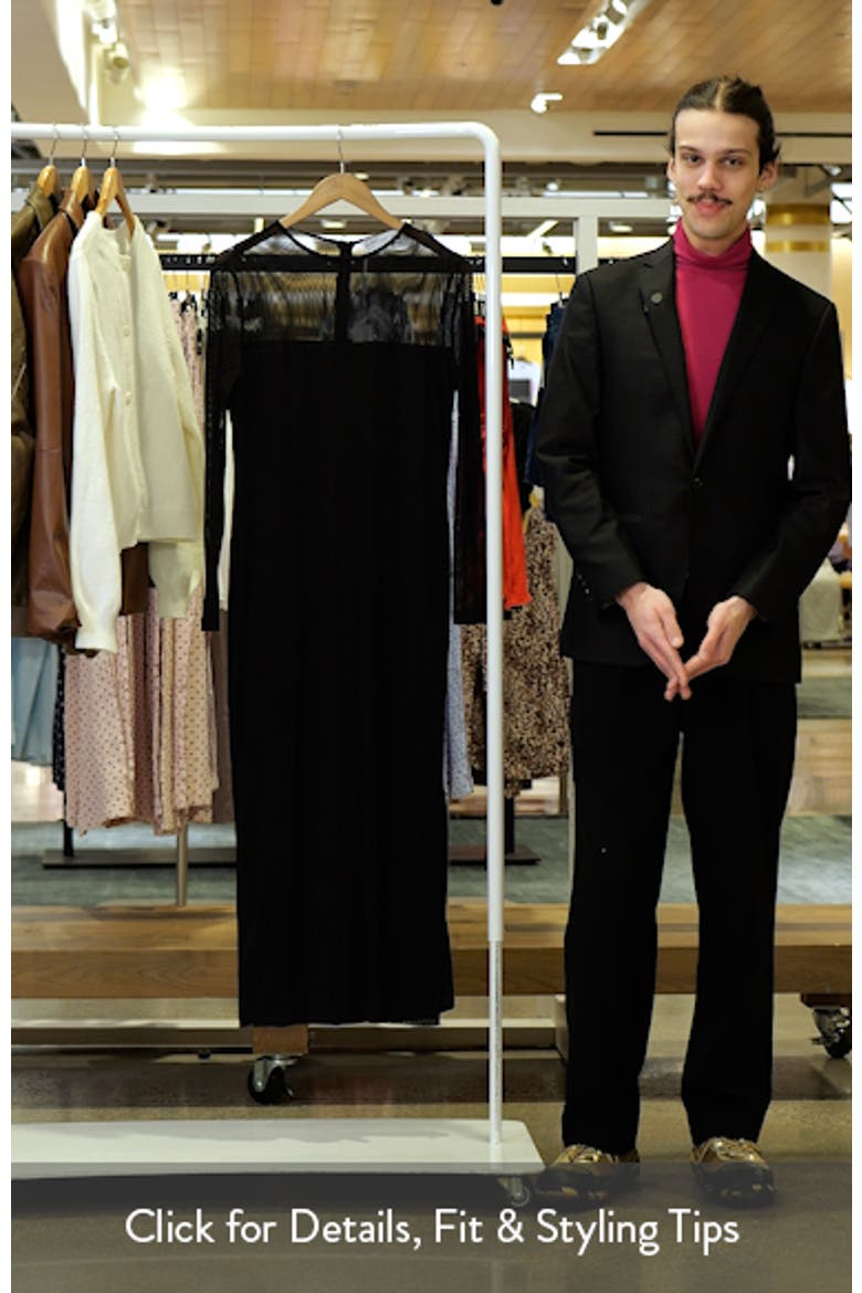Famille Long Sleeve Midi Dress video