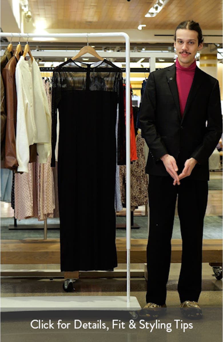 Famille Long Sleeve Midi Dress, sales video thumbnail