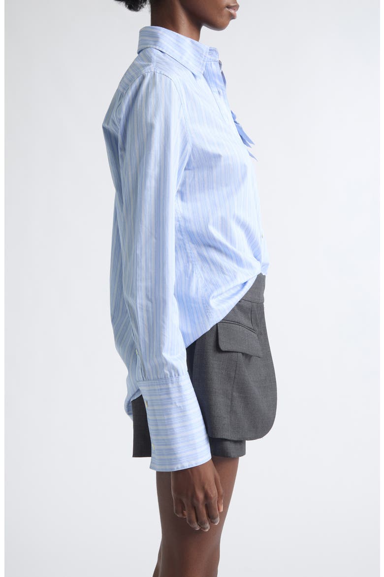 Sunflower Cotton Shirt, Alternate, color, BLUE MULTI
