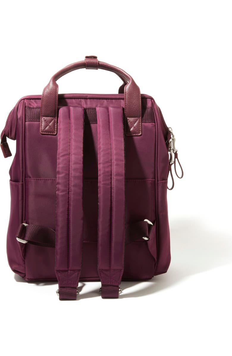 BAGGALLINI Soho Laptop Backpack, Alternate, color, Mulberry Twill