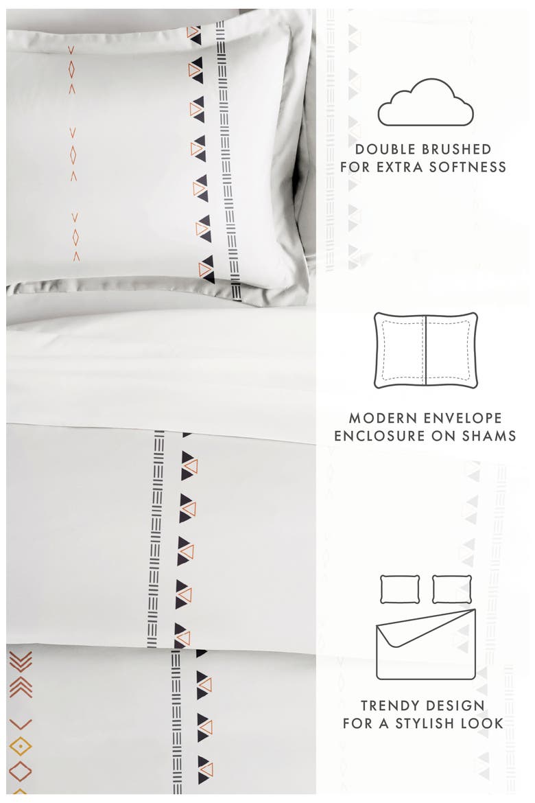 Home Collection Premium Ultra Duvet Set - Clay, Alternate, color, CLAY