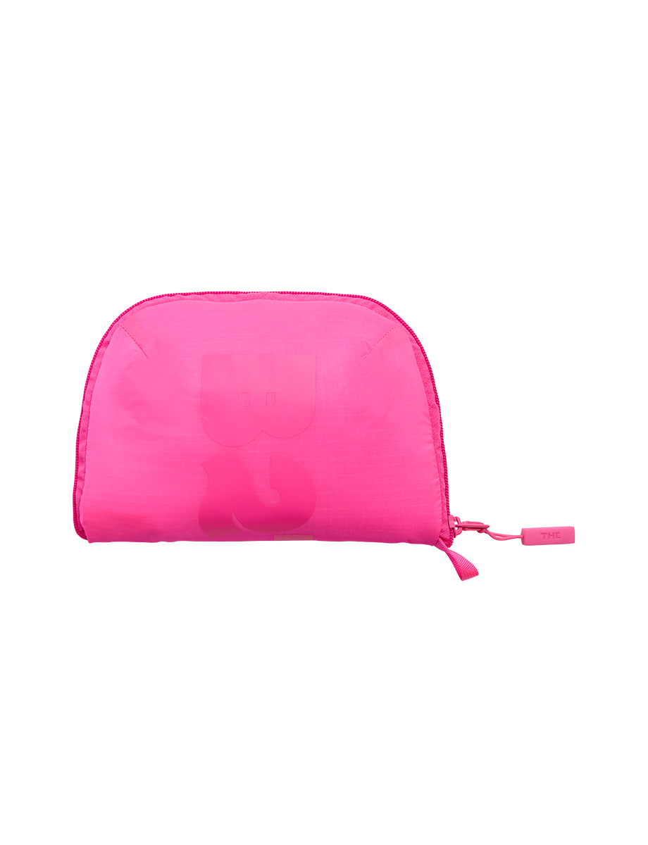 Baboon to the Moon Packable Backpack, Main, color, Hyper Pink