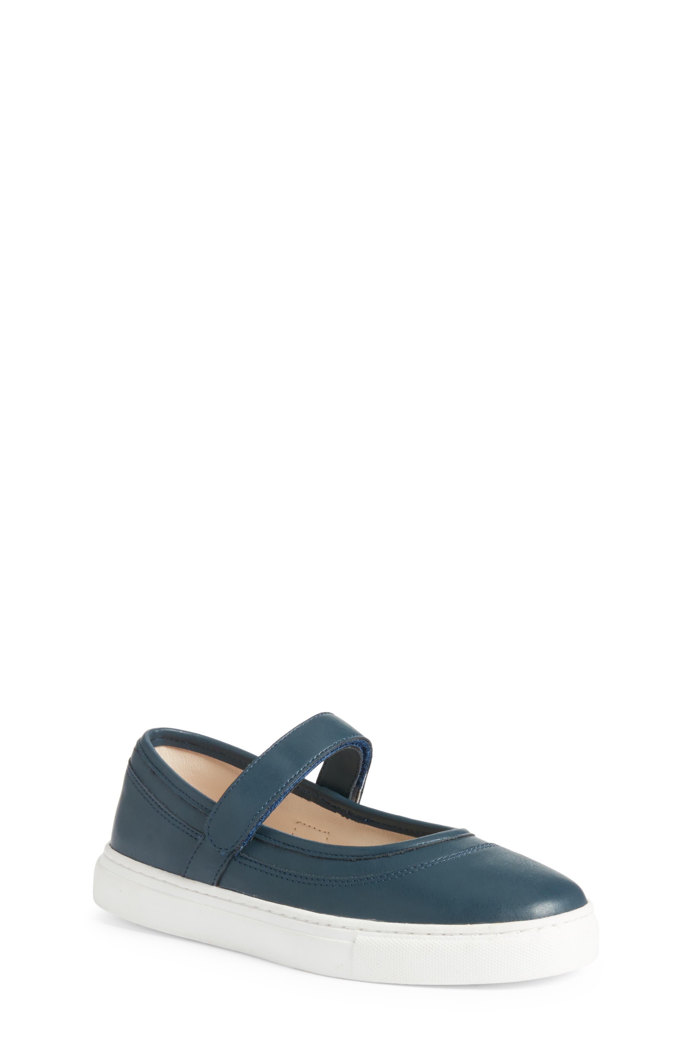 Yosi Samra Kids' Miss Adeline Mary Jane Shoe, Main, color, Navy