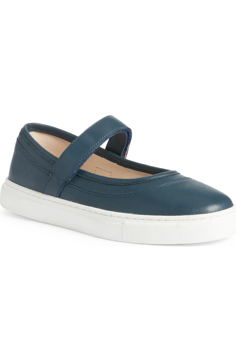 Yosi Samra Kids' Miss Adeline Mary Jane Shoe, Main, color, Navy
