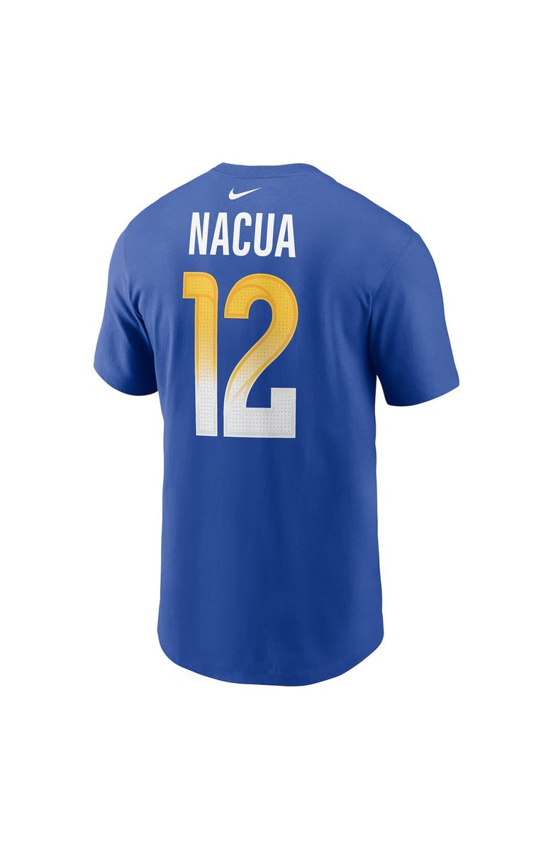 Nike Men's Nike Puka Nacua Royal Los Angeles Rams Player Name & Number T-Shirt, Alternate, color, Royal