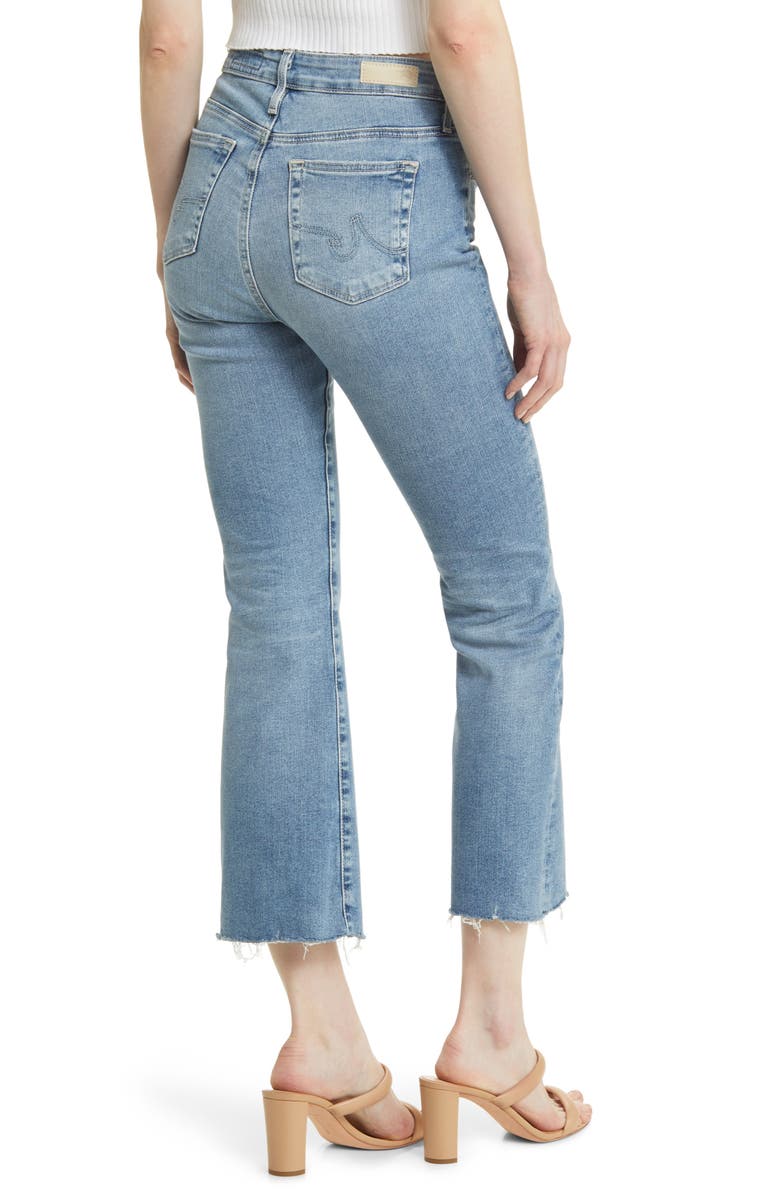 AG Farrah High Waist Crop Bootcut Jeans, Alternate, color, Impact