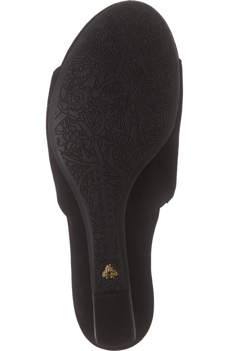 Bettye Muller Concepts Seema Suede Wedge Mule, Alternate, color,