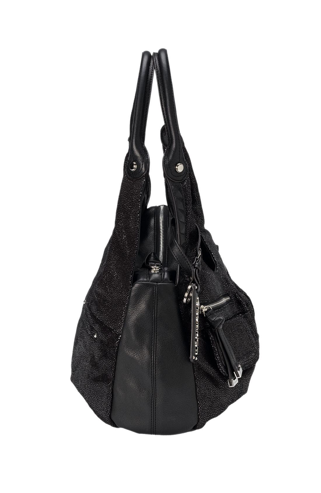 B. Makowsky 'Stanton' Leather Satchel, Alternate, color, 