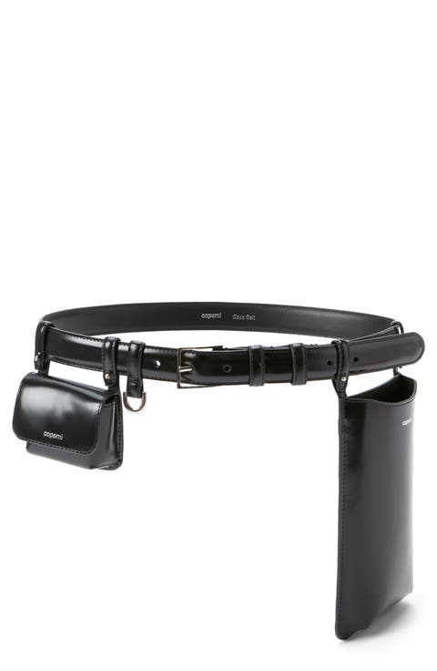 Leather Case Belt Bag