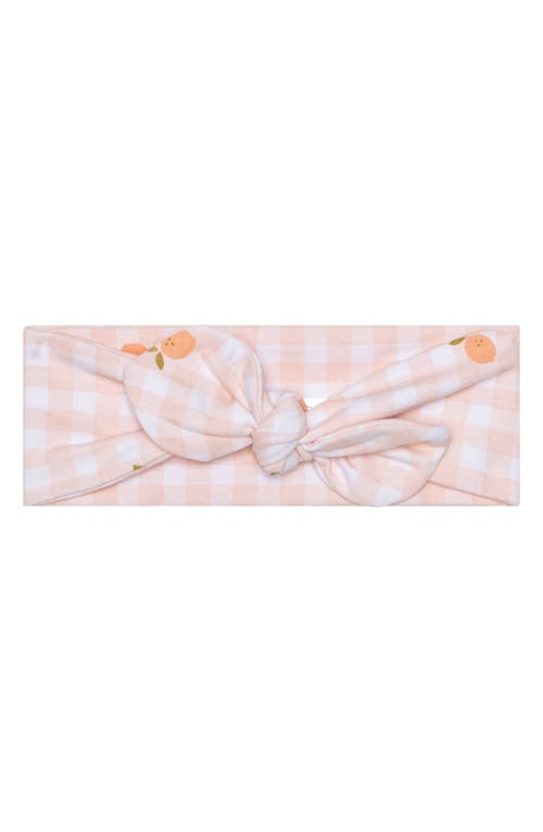 Pl Baby By Petit Lem 4-piece Citrus Print Bodysuit Set In Pea-lemon