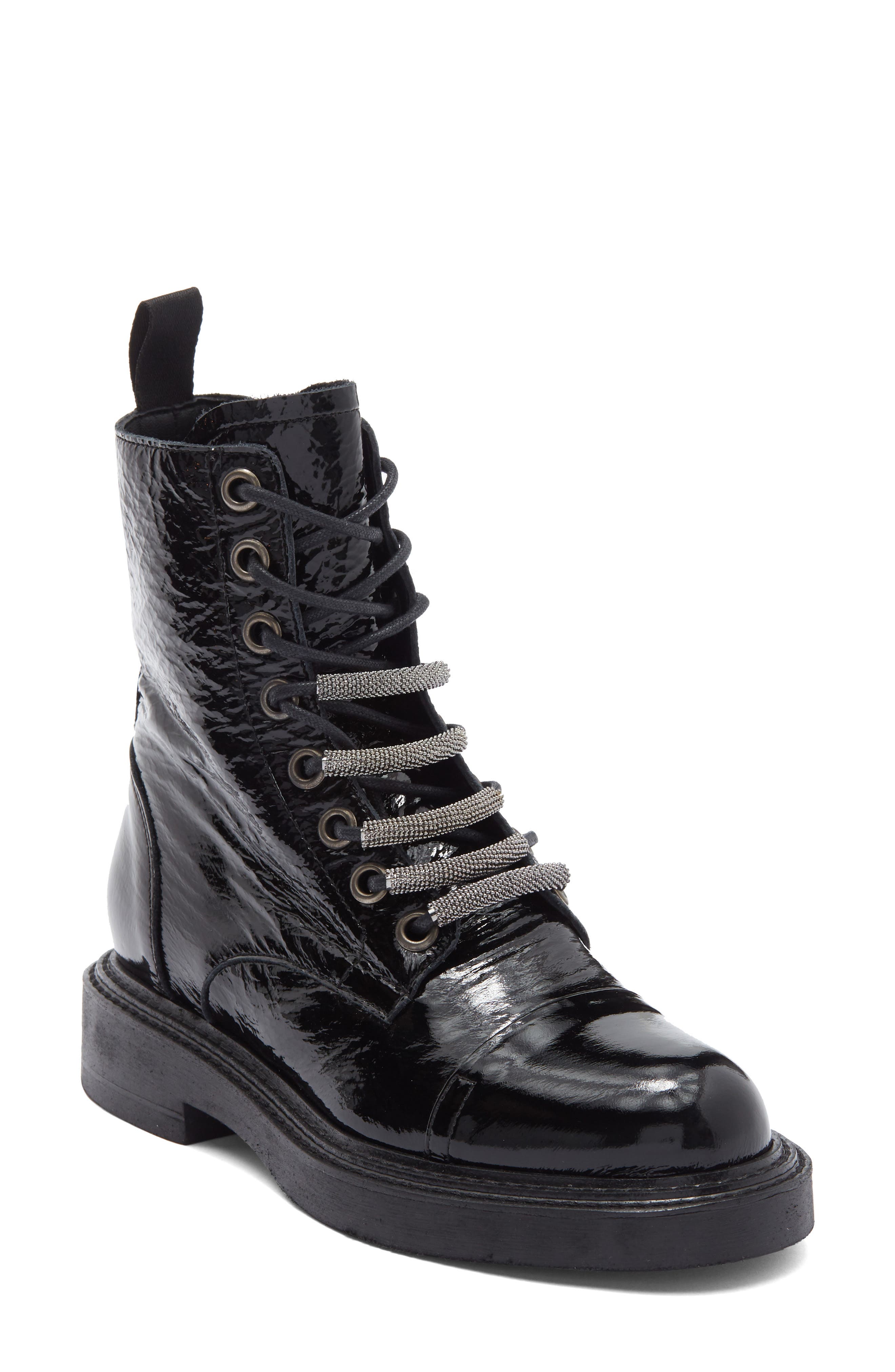 DKNY Zante Combat Boot, Main, color, 