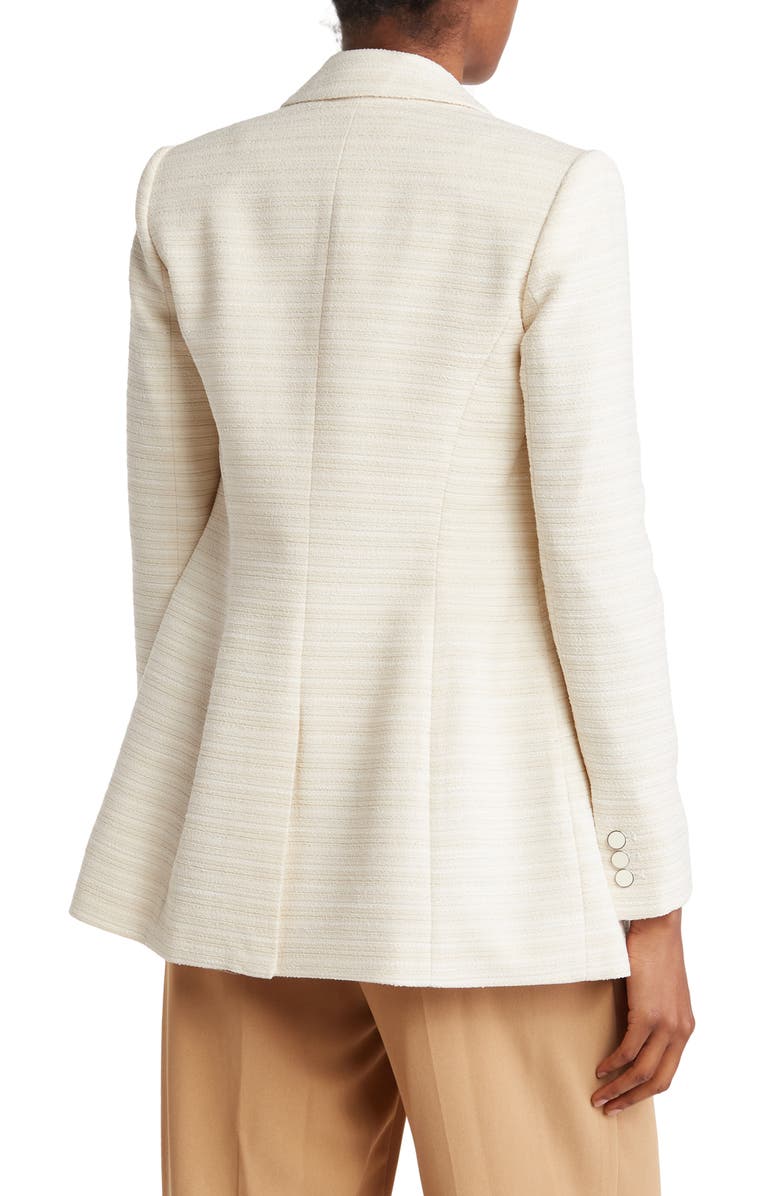 Calvin Klein Double Breasted Tweed Blazer, Alternate, color, 