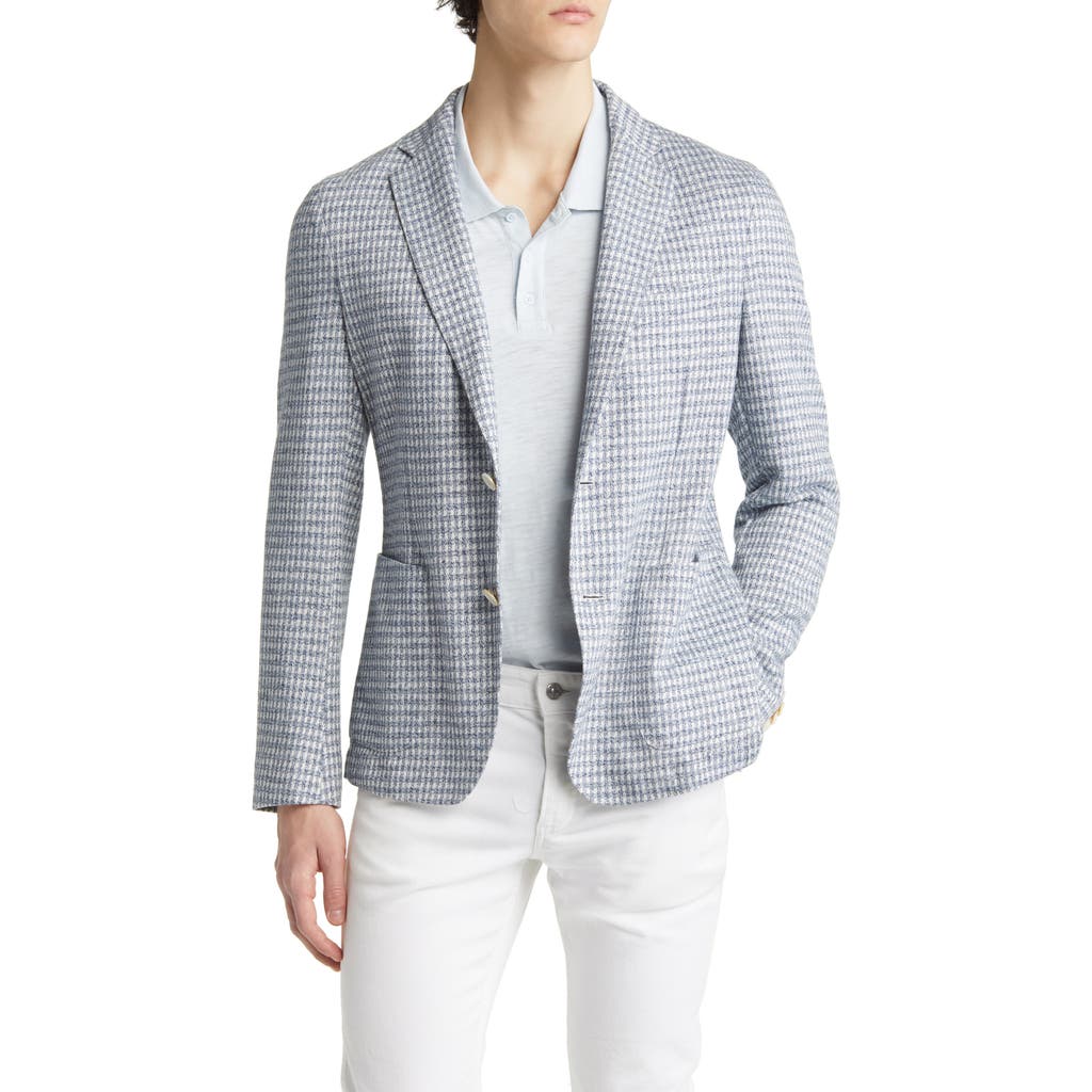 Hugo Boss Boss Hanry Linen & Cotton Sport Coat In Multi