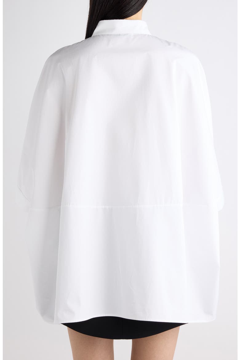 Cocoon Short Sleeve Button-Up Shirt, Alternate, color, 9000 WHITE