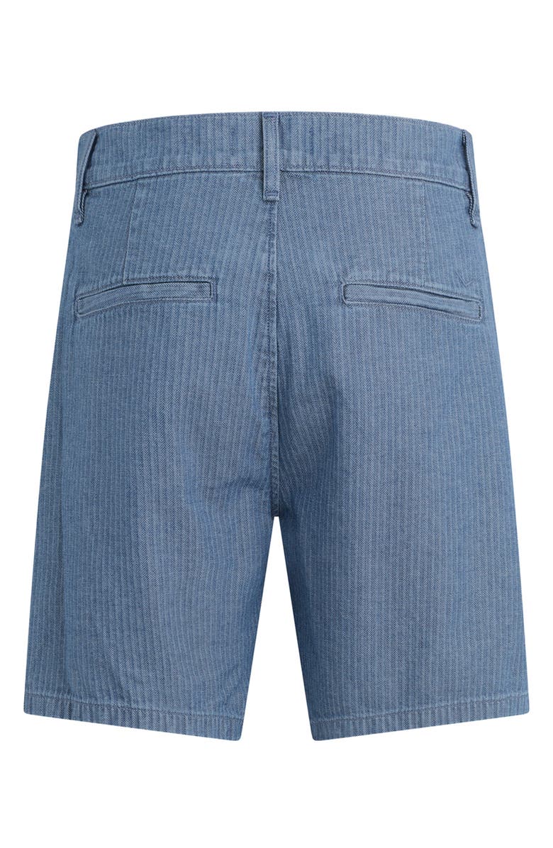 Hudson Jeans Venice Ribbed Cotton Herringbone Chino Shorts, Alternate, color, 