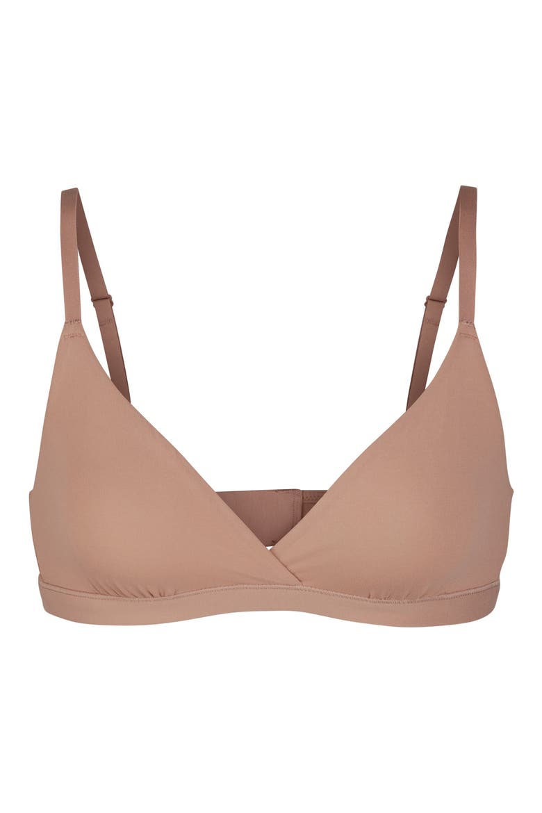 Fits Everybody Crossover Bralette, Alternate, color, SIENNA