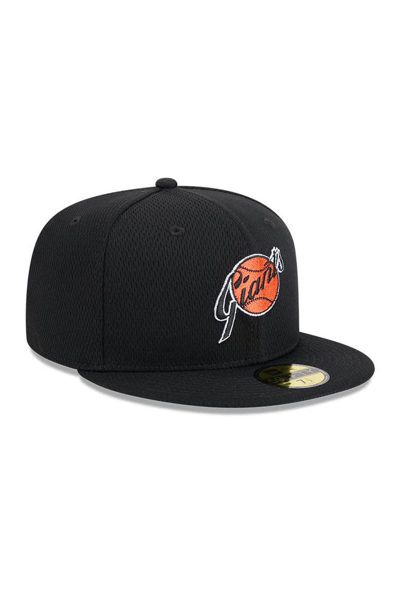 New Era Men's New Era Black San Francisco Giants 2025 MLB Clubhouse 59FIFTY Fitted Hat, Alternate, color, 
