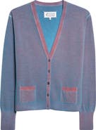 Maison Margiela Plaited Wool Cardigan