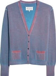 Maison Margiela Plaited Wool Cardigan